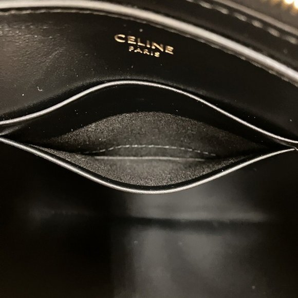 CELINE Black C Charm Clutch Bag 10B813BFL - Picture 9 of 9